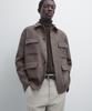 Шерстяной кардиган Massimo Dutti в елочку