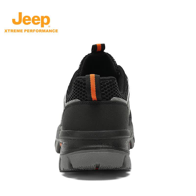 Jeep Мужская летняя дышащая сетчатая обувь Flyknit для активного отдыха и повседневной носки