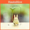 Resin Cartoon My Neighbor Totoro Miniature Garden Decor With Leaf Design For Home Office Gift