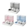 Automatic Cat Feeder 2-in-1 Pet Food Feeder And Water Dispenser with Stainless Steel Bowl for Small Medium Cats And Dogs