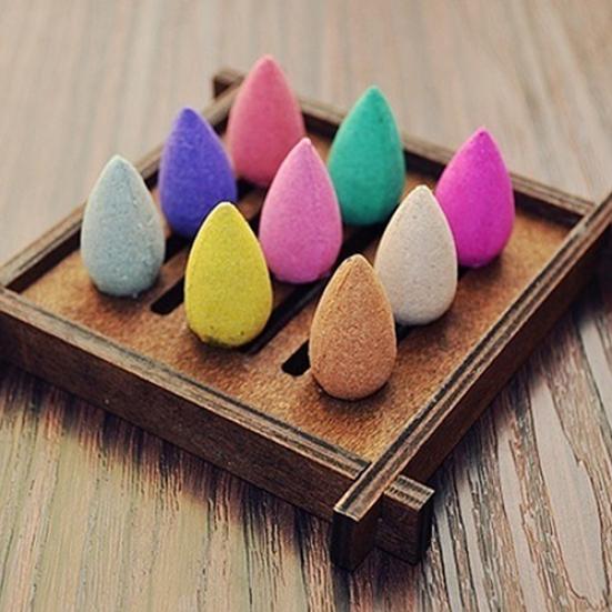 50 шт. натуральные ароматические конусы для ароматерапии с обратным потоком дыма