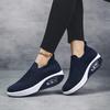 Fashion Women Walking Shoes Air Cushion Non Slip Orthopedic Shoes Ladies Platform Mules Breathable Wedge Female Sneakers 2025 Size 42