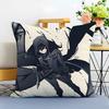 TThe Eminence in Shadow Cushion Cover Washable Linen Pillowcase Soft  for Sofa Bed Cozy Home Room Decor