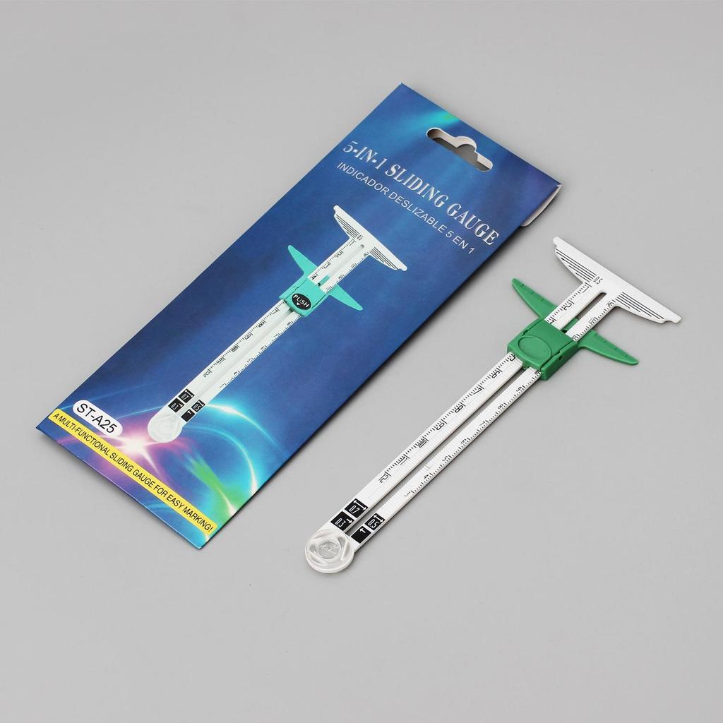 ST-A23 Многофункциональный инструмент для пэчворка: Линейка портного 5 в 1