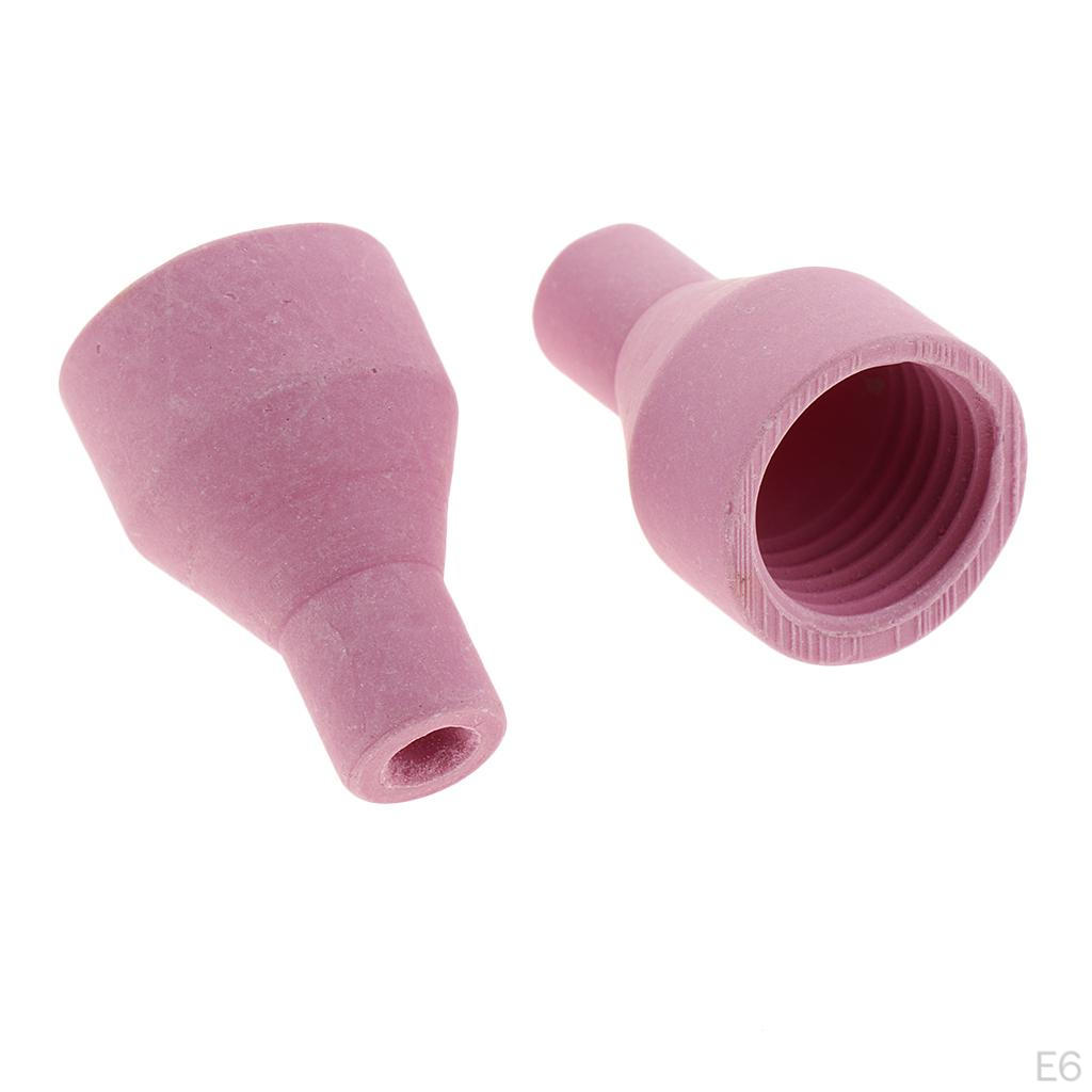 50 Welding Torch Gas Lens Parts Kit For Ceramic Nozzle Glass