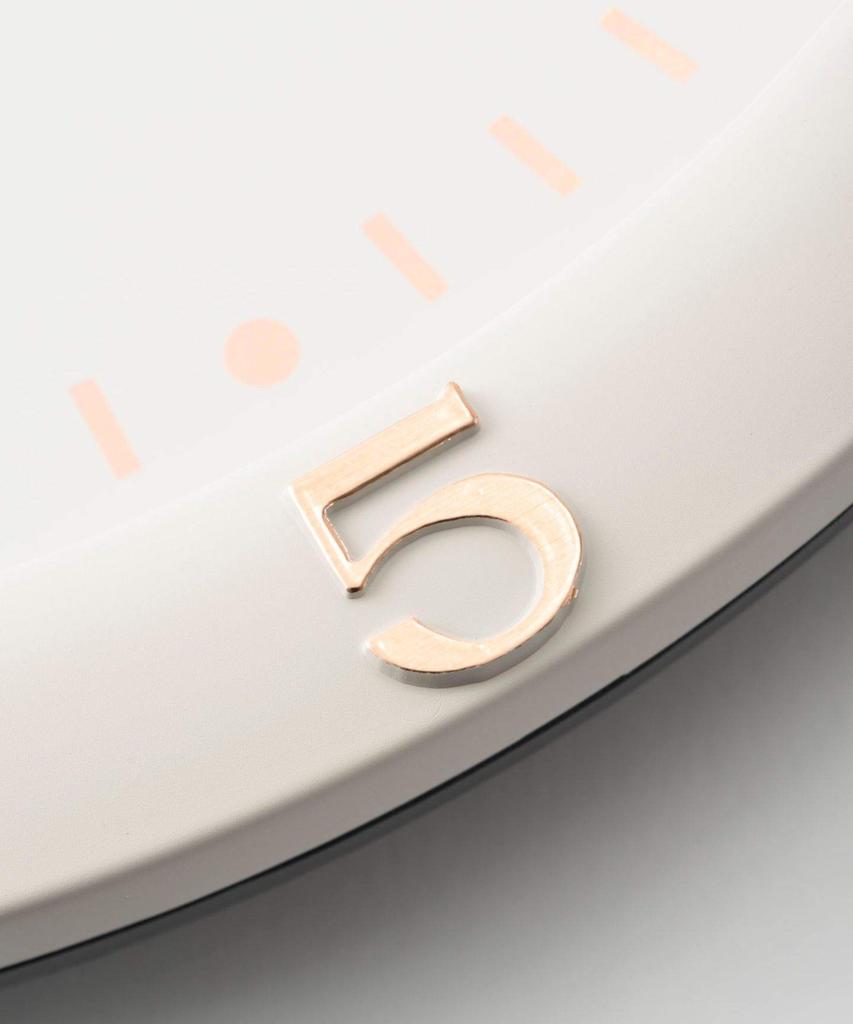 BRUNO Silent Wall Battery Stylish Pastel Wall Clock, Operated, Clock, Greige, BCW040-GRG