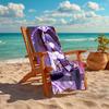 1pc Genshin Impact Beelzebul1 Beach Towel, Comfortable and Thick, and Swimming/Bath/Picnic/Camping Towel, Suitable for Seaside Beaches