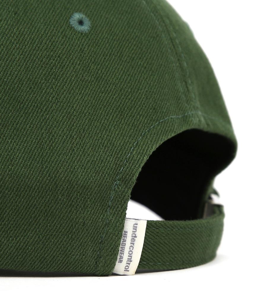 Кепка Eondeok Eonteulol из стираного хлопка Uc Overlap / Washed Bb / Зеленый