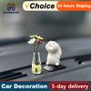 Car Decoration Bunny Car Accessories New Console Cute Doll Car Interior Pendant Car Decoration Cool Car Decoration Little Daisy