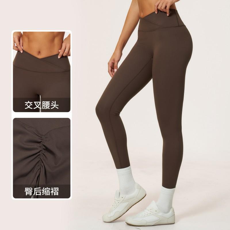 High-Waisted Seamless Leggings Yoga Running Gym Workout Breathable Stretchy Fitness Pants Women