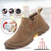 Men's Labor Insurance Shoes, Anti-smashing and Anti-piercing Safety Shoes, Construction Site Welding Work Shoes