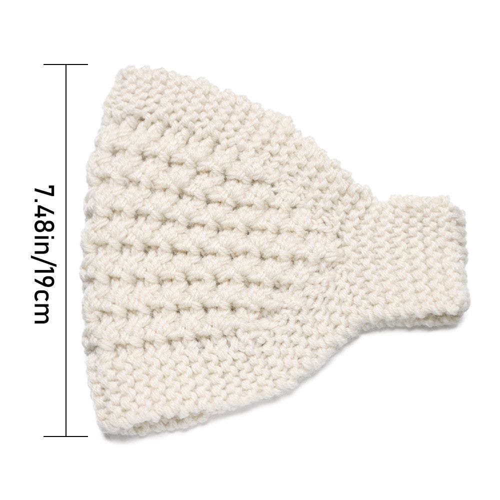 Pineapple Crochet Scarf for Girls Headwear Winter Headbands Knitted Turban Head Wraps Warmers Hat