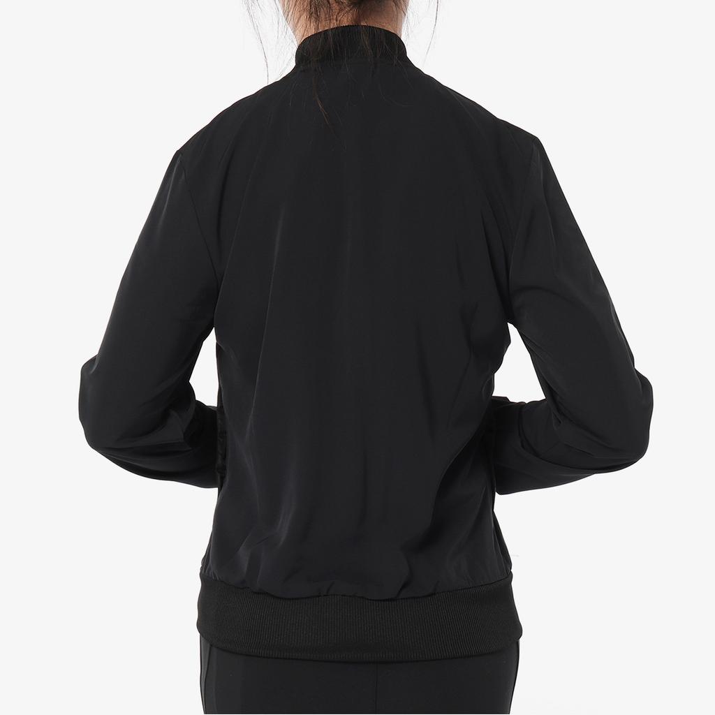 Adidas Neo Spotted Print Running Sports Jacket Women Outerwear Black CF9803