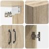 2 Piece Cabinet Set Sonoma Oak Wood Based Material