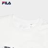 Fila Мужская вязаная футболка с коротким рукавом из чистого хлопка