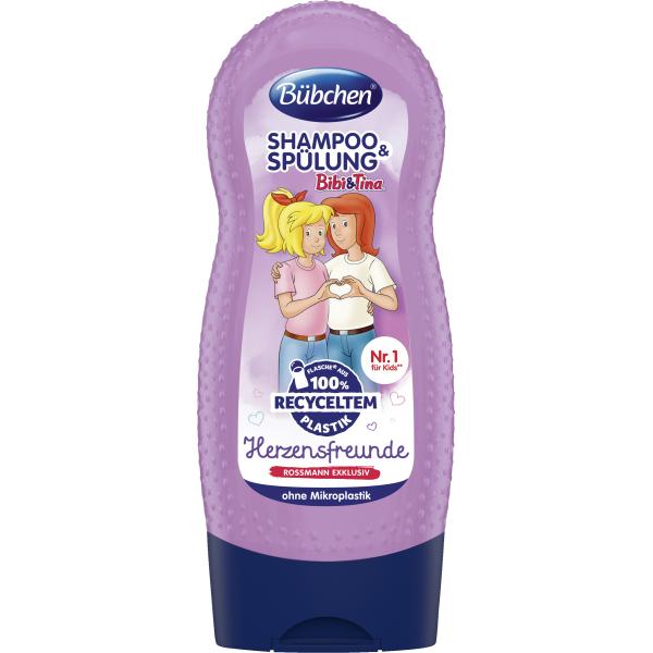 Bubchen Heart Friends Shampoo & Conditioner 230 Ml