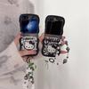 Защитный чехол для складного телефона Samsung Galaxy Z Flip7/6/5/4 с ремешком Hello Kitty