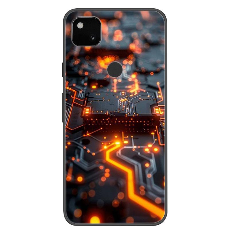 Силиконовый чехол для Google Pixel 4A Чехол силиконовый Pixel4A Задняя крышка Чехол для телефона для Google Pixel 4 A 4A 4G 5G 6A 6 Pro Мягкие чехлы