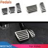 Stainless Steel Car Pedals Cover for Volvo V40 C30 C70 S40 2013 - 2018 Accelerator Fuel Gas Brake Pedal Pad Covers