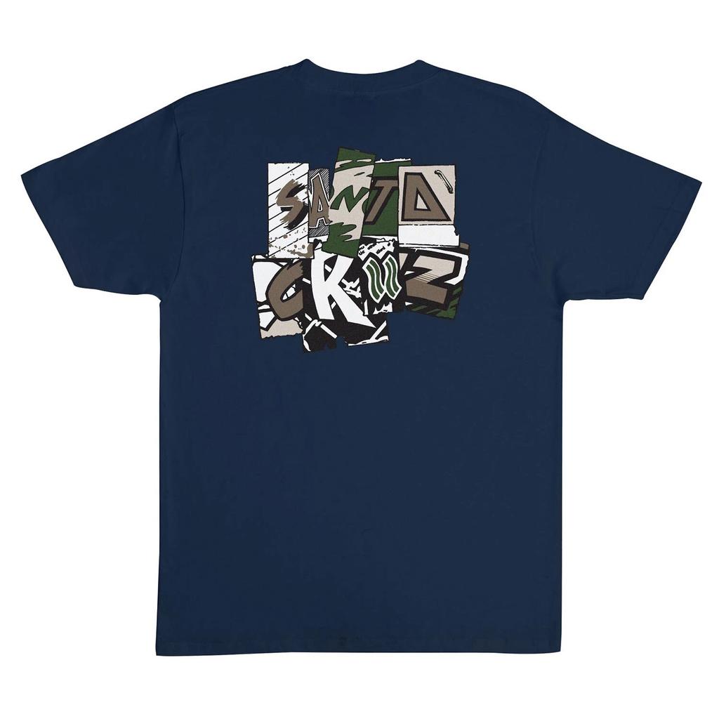 Футболка Santa Cruz Skateboards Kickback Navy