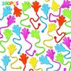 100PCS Glitter Sticky Hands Party Favors for Kids 4-8 8-12 Birthday Supplies Halloween Goodie Bag Stuffers Classroom Treasure Box Carnival Prizes