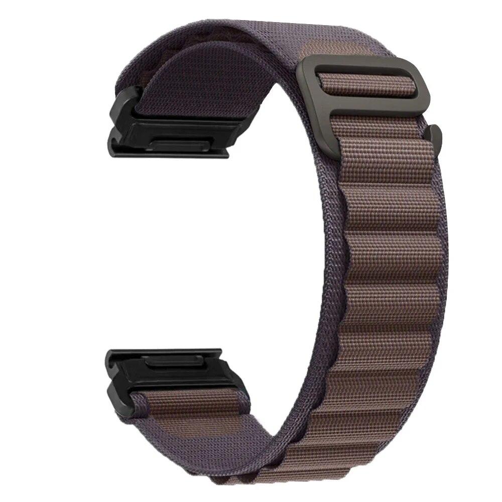 Нейлоновый быстросъемный ремешок 22 мм 26 мм для Garmin Fenix 7X 7 Pro Fenix 6X 6 5X 5Plus Tactix 7 Forerunner 965 955 Enduro 2 Loop Band