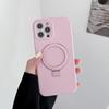 Применимо к iphone15 однотонный чехол для мобильного телефона из жидкого силикона бизнес-чехол для мобильного телефона с магнитной присоской чехол с мелкими отверстиями полностью закрывающий
