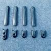 For Suzuki Solio   ABS Car-Styling Exterior Door Handle Pull Carbon Fiber Cover Door Handle Cover Trim Styling