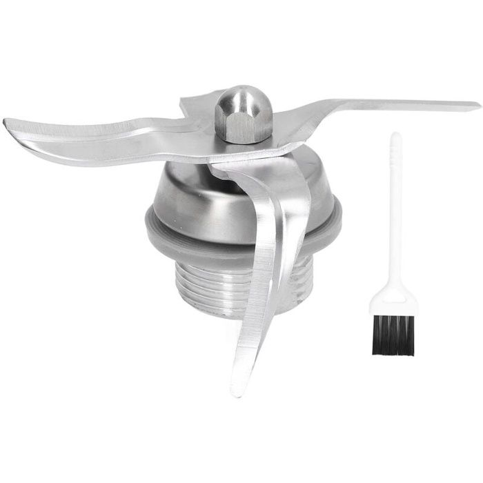 Lame de mixeur - AIMOONSA - Thermomix 3300 - Acier inoxydable - Résistante à la rouille - Brosse de nettoyage incluse