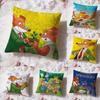 Geronimo Stilton Cushion Cover Premium Comfort Reversible Pillow Cove -Two in One Design for Any Room & Car Interior