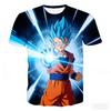 Dragon Ball  Saiyan Goku Anime Graphic T-Shirt For Kids Boys Girls  Loose Casual Streetwear Breathable Fan Short Sleeve Tops