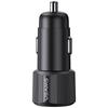 Ładowarka samochodowa USAMS YT Series CC283 60W 1xUSB-A 1xUSB-C czarny