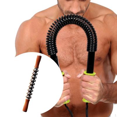 Массажный ролик для фасций, гибкий ручной для мужчин и женщин, портативный инструмент для всего тела, бедро