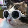 1pc-Cat Glasses Cool Pet  Fashion Round Glasses Pet Product For Pet Dog Cat Sunglasses For Photography Pet Accessories