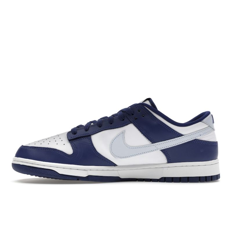 Nike Кроссовки Dunk Low Retro Мужские Глубокий Королевский Синий Футбольный Серый Белый DV0833-401