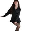 Sex Underwear Abstinence Secretary Professional Striped Female Long Black Pure Lust OL Free Suit Uniform