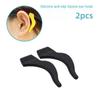 1pair Glasses Slip Resistant Sleeve Silicone Ear Hook Ear Fixing Bracket For Lens Frame Anti Drop Ear Clip Eyeware Accessories