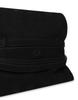 Moschino Tie Me Nubuck Medium Handbag Black