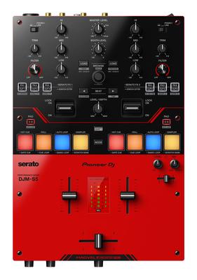 DJ-микшер 2-канальный в стиле Scratch, цвет Gloss Red, DJM-S5