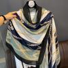 New Fashion Women'S Sunscreen Warm Windproof Cold Long Shawl Four Seasons Scarf Women