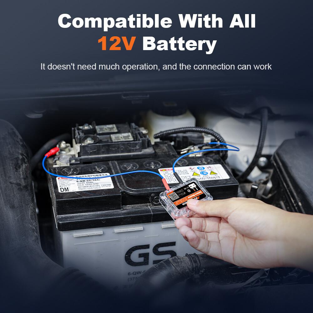 BM200 Автомобильный монитор аккумулятора Bluetooth Тестер аккумулятора Инструмент для проверки запуска и зарядки