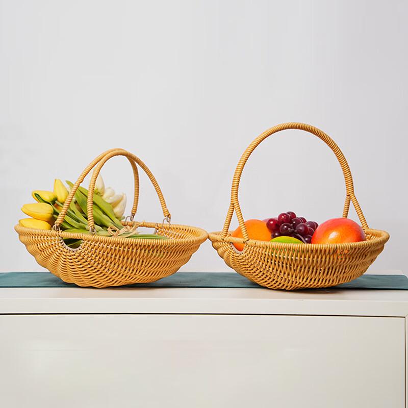 Outdoor PP Woven Picnic Storage Basket Set