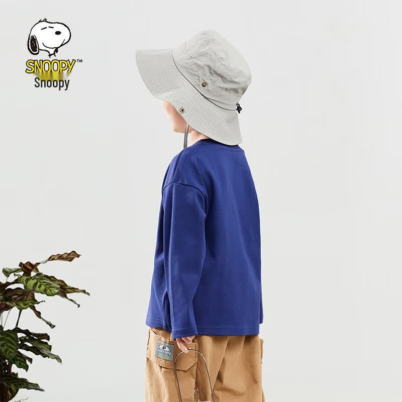 SNOOPY Мальчиковая футболка с длинным рукавом