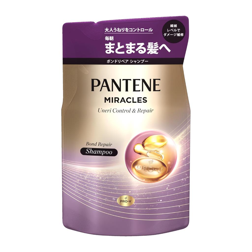 Pantene Miracles Шампунь 350г Контроль пушистости Восстановление Запасной блок, &