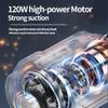 Автомобильный пылесос, портативный, мощный, мощный, со сверхсильным всасыванием, небольшой мини-ручной пылесос для использования в транспортных средствах