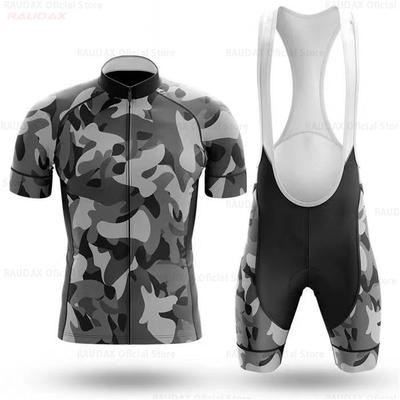 Камуфляжная Велосипедная Форма Pro Team С Коротким Рукавом Maillot Ciclismo Мужская Велосипедная Одежда Летняя Велосипедная Майка для Катания на MTB