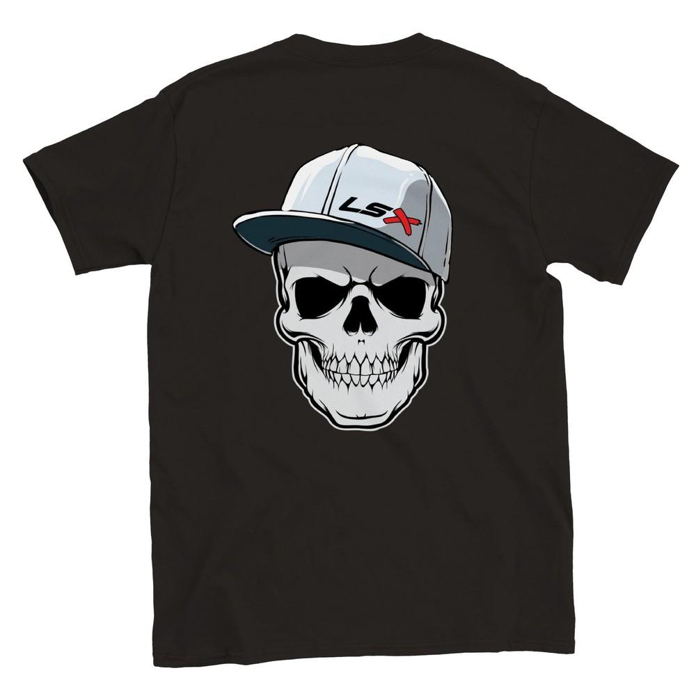 LSX Chevy Skull with Hat - Classic Unisex Crewneck T-shirt Unisex T-Shirt