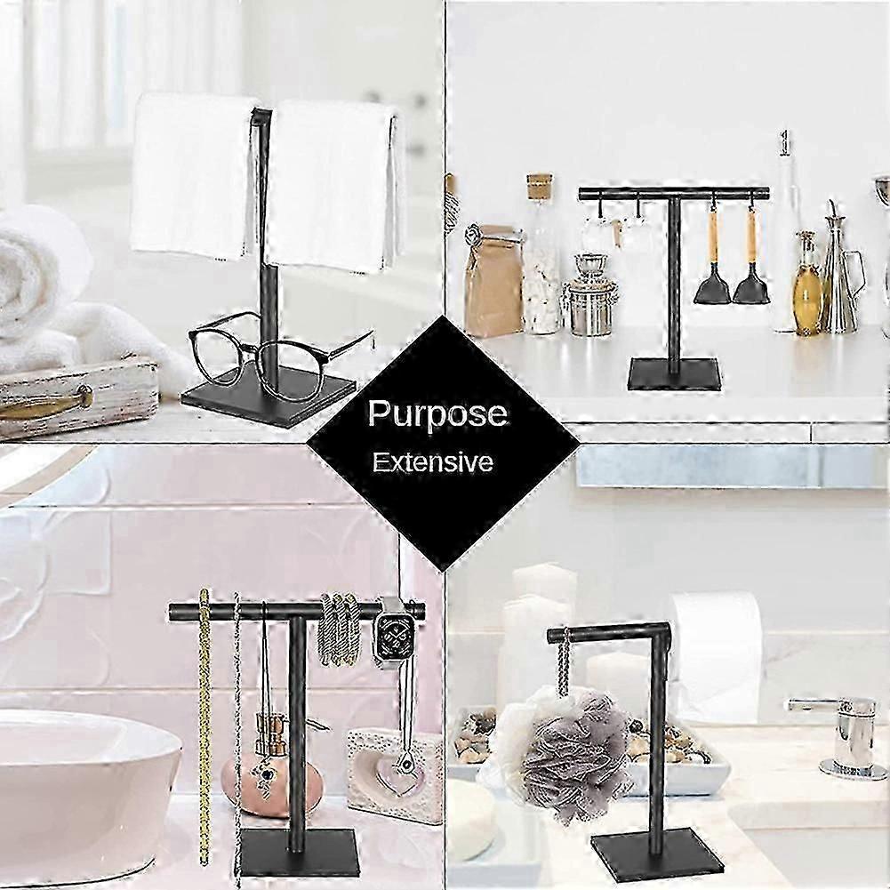 Hand Towel Holder Stand for Bathroom Vanity Stainless Steel Standing Towel Rack Stand Towel Bar for-Good