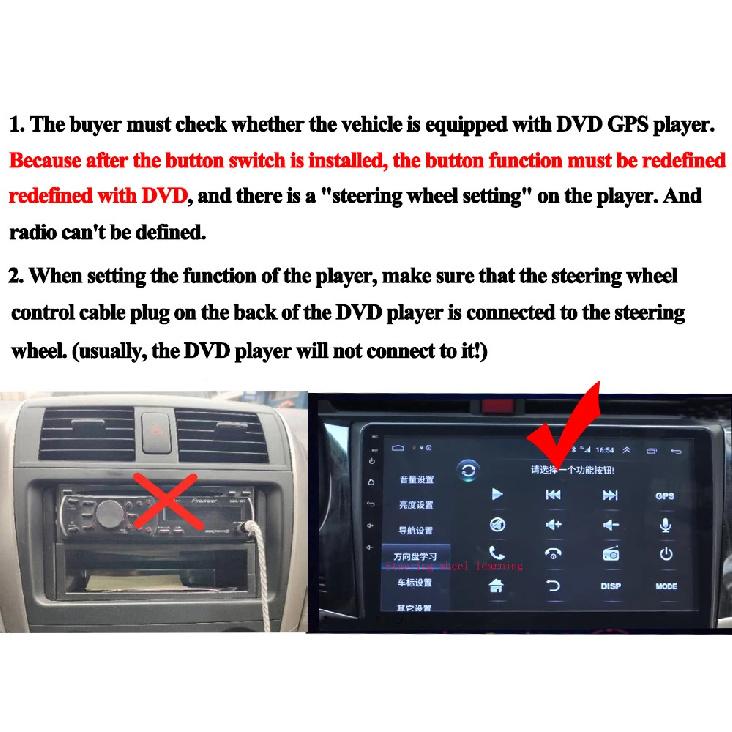 Cruise Control Switch Steering Wheel Button For Mitsubishi ASX Outlander 2013 2014 2015 2016 2017 2018 2019 Audio Android Player