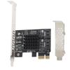PCIE To 2Port SATA 3.0 Expansion Card PCI Express SATA Adapter Support AHCI1.0 IDE Mode